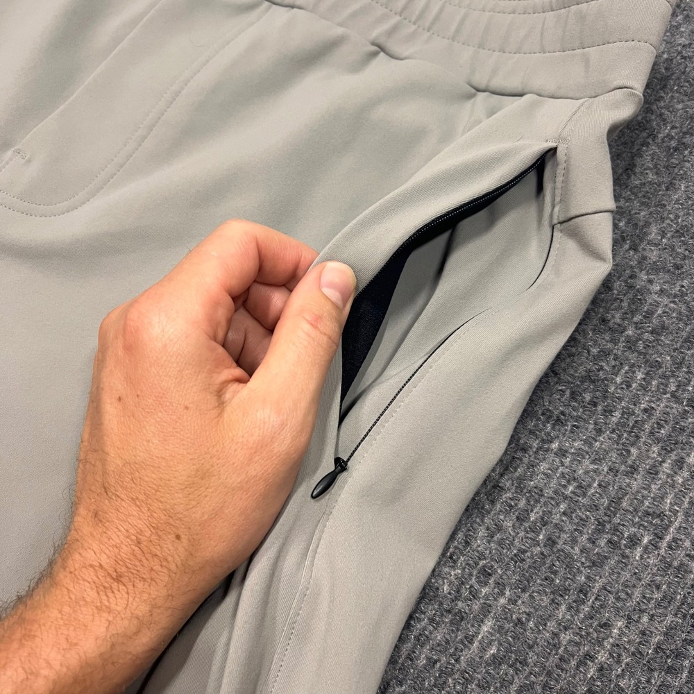 Public Rec All Day Every Day Pants Mens 38x32 Light Gray Jogger Trousers - Picture 12 of 12